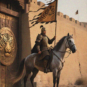 EG002-CP05:Vehicle Protection Plaque-Tiger Talisman