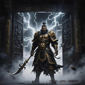 EG001-GP01:Home Guardian Plaque-Obsidian Banishment Seal