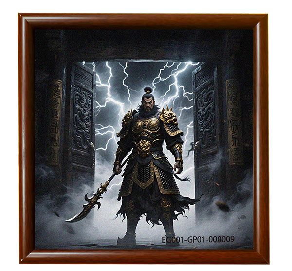 EG001-GP01:Home Guardian Plaque-Obsidian Banishment Seal - Image 4