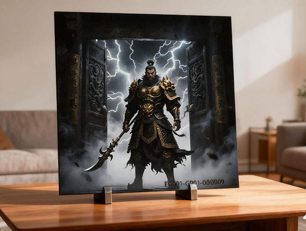 EG001-GP01:Home Guardian Plaque-Obsidian Banishment Seal - Image 2