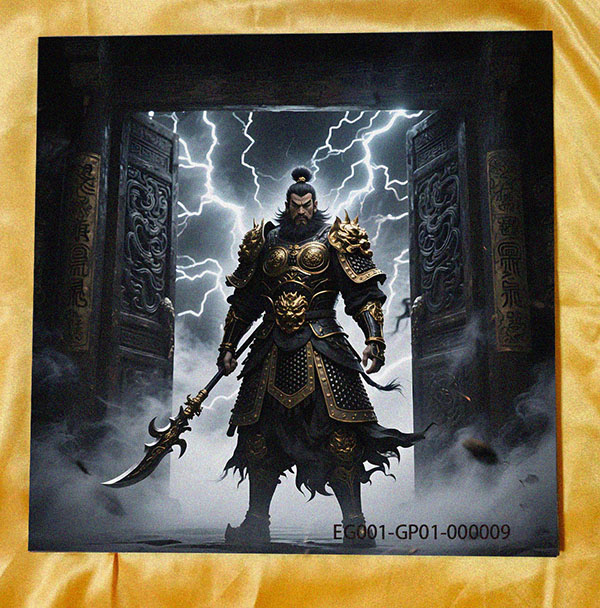 EG001-GP01:Home Guardian Plaque-Obsidian Banishment Seal - Image 6