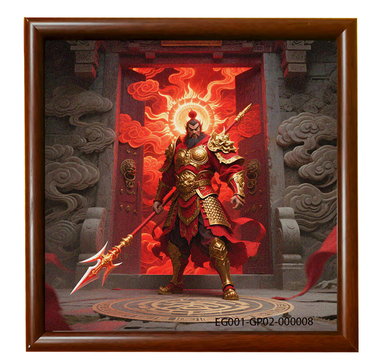 EG001-GP02:Home Guardian Plaque-Crimson Cloud Emblem - Image 3