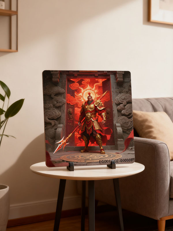 EG001-GP02:Home Guardian Plaque-Crimson Cloud Emblem - Image 2