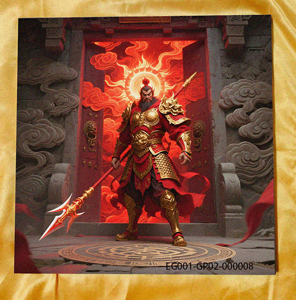 EG001-GP02:Home Guardian Plaque-Crimson Cloud Emblem - Image 5