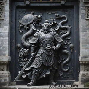 EG001-GP04:Home Guardian Plaque-Azure Skyward Seal