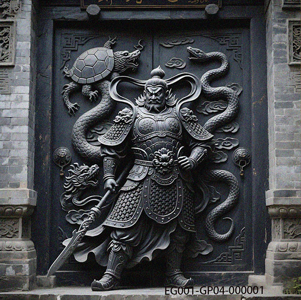 EG001-GP04:Home Guardian Plaque-Azure Skyward Seal