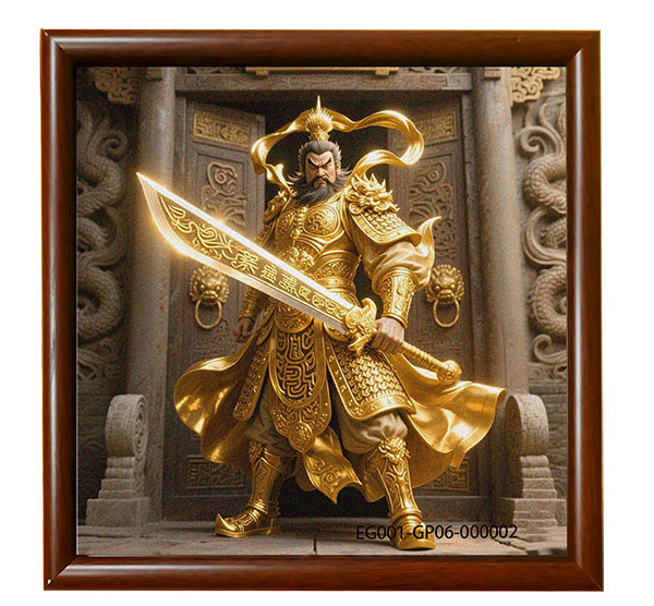 EG001-GP06:Home Guardian Plaque---Goldenflare Demon Slayer - Image 4