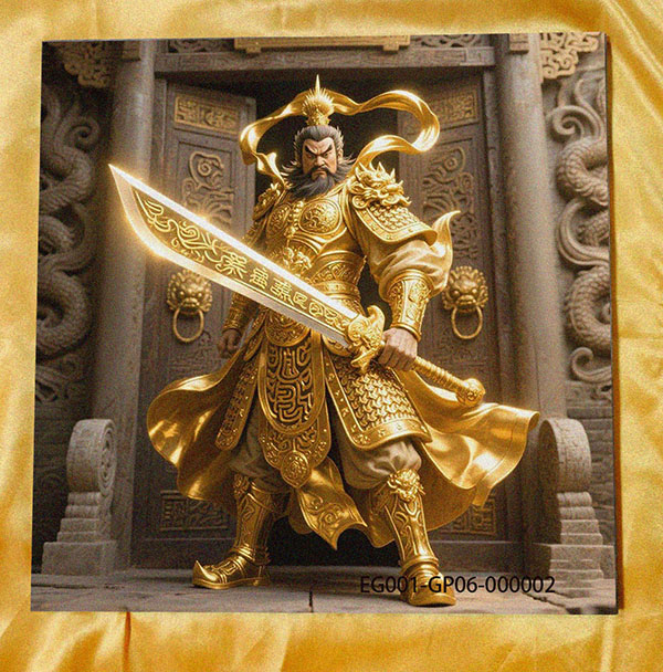 EG001-GP06:Home Guardian Plaque---Goldenflare Demon Slayer - Image 2