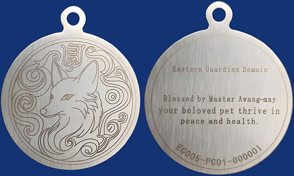 EG005-PG01:Pet Guardian-Spirit Fox Charm - Image 2