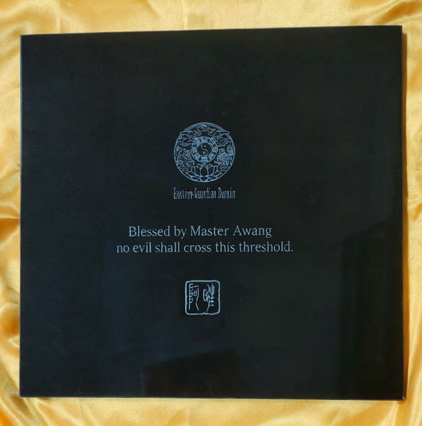 EG001-GP01:Home Guardian Plaque-Obsidian Banishment Seal - Image 5