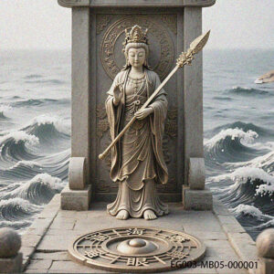 EG003-MB05:Maritime Guardian Plaque-Sea Eye Sentinel
