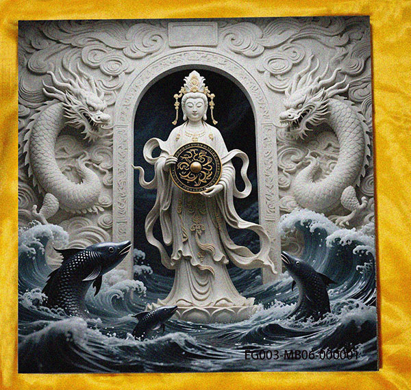 EG003-MB06:Maritime Guardian Plaque-Black Shark Aegis - Image 5
